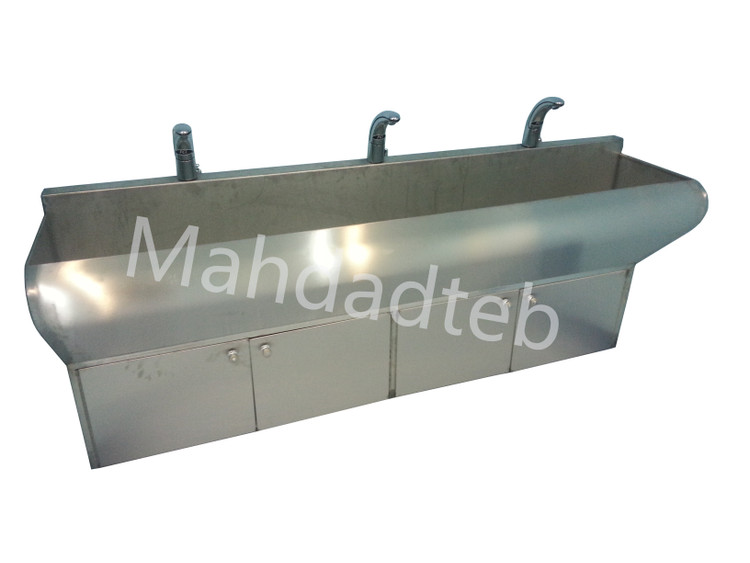 سینک اسکراب تک جداره کابین دار