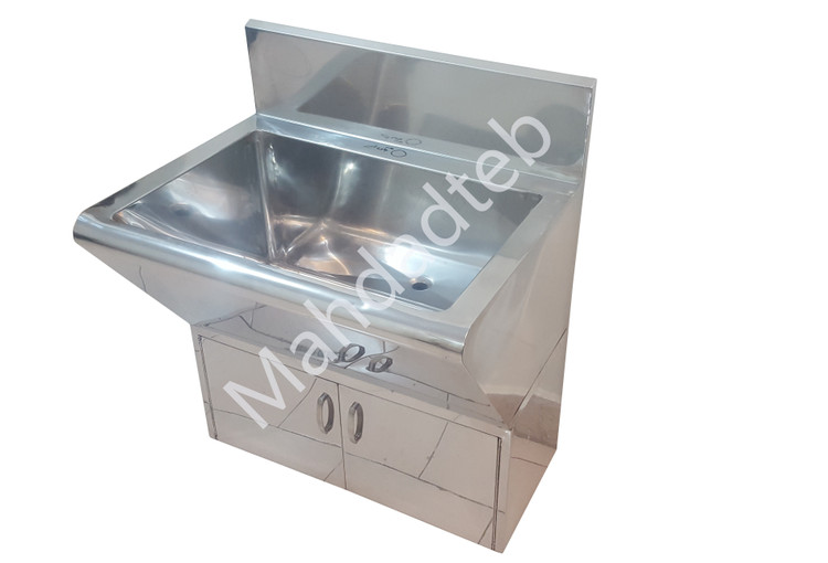 سینک اسکراب دو جداره کابین دار MHT12-2