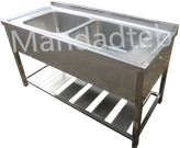 سینک شستشوی ابزار    سینک بیمارستانی