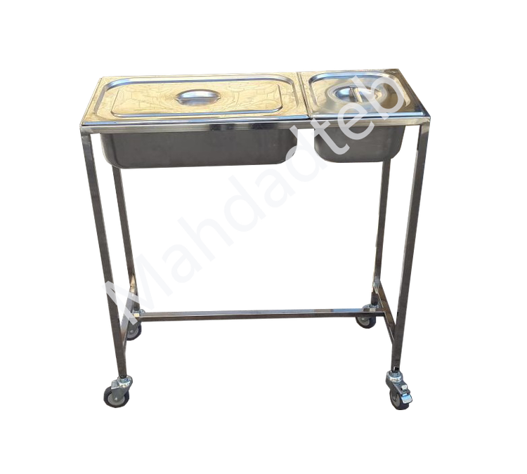 ترالی استیل حمل ابزار جراحی ، ترولی ضد عفونی - کد MHT29