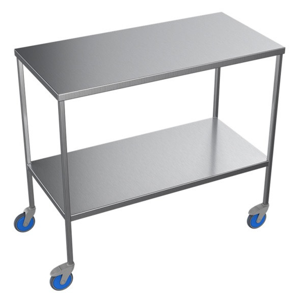 ترولی  ابزار جراحی  استیل 2 - کد -MHT24 ترالی اتاق عمل