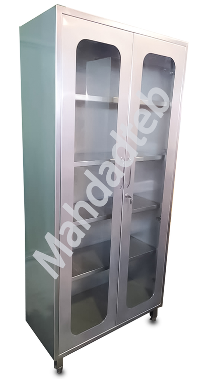 کمد استیل دارو و تجیهزات اتاق عمل - کد MHT21