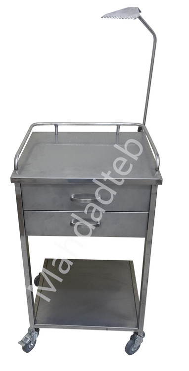 ترالی ECG استیل - کد MHT46