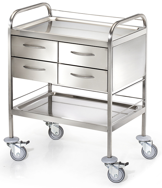 ترالی دارو استیل کد - MHT44