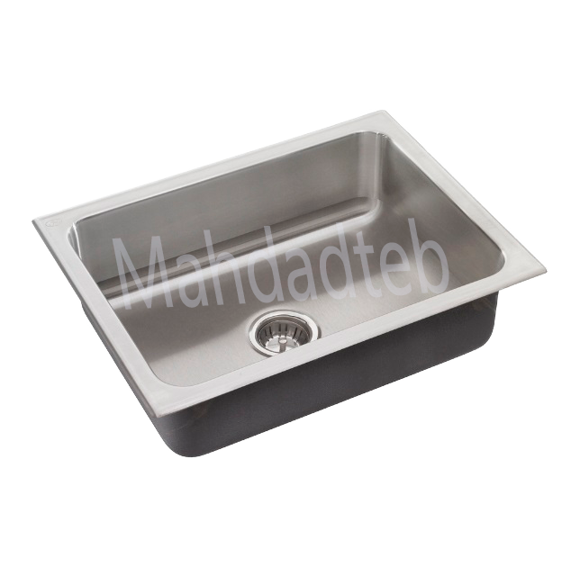 سینک آزمایشگاهی استیل ضد اسید – مدل توکار کد -MHT62-1