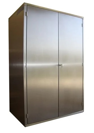 کمد مواد شیمیایی استیل (ساده – فن دار) - کد MHT64