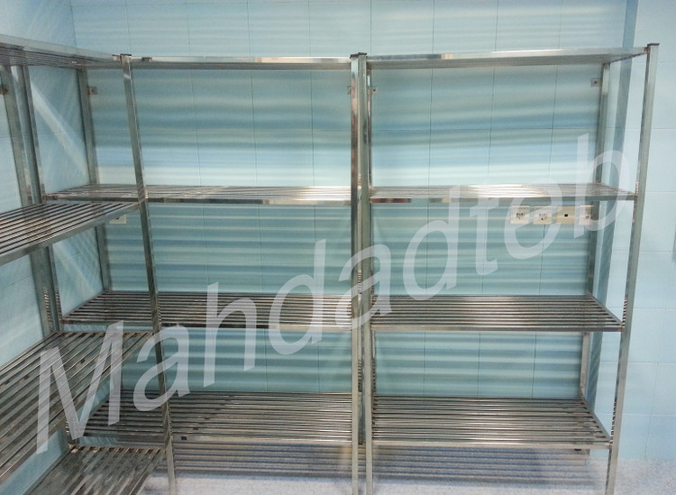 قفسه استیل تمام پروفیلی (انبار و سردخانه) کد -MHT22-2
