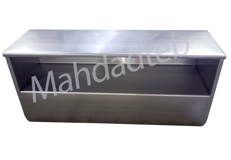 بنچ اتاق تمیز بدون پایه S شکل کد MHT94-3