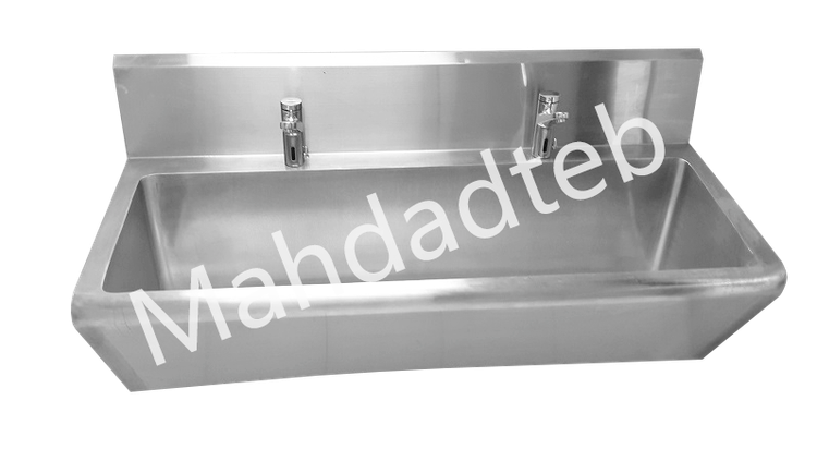 سینک اسکراب دو جداره 2 کد MHT12