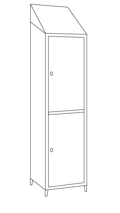 کمد استیل کلین روم