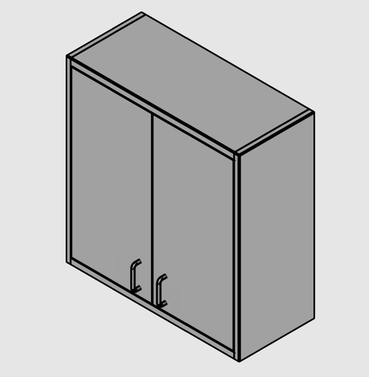 کابینت استیل دیواری طرح