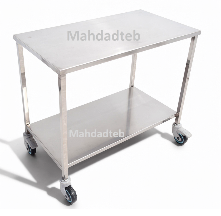 ترالی ست جراحی اتاق عمل استیل