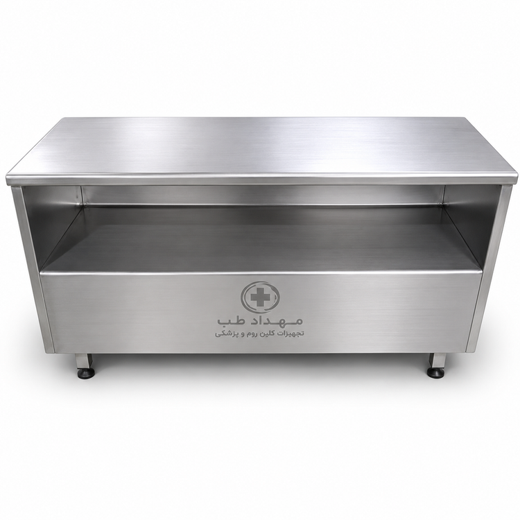 بنچ استیل S شکل کلین روم کد MHT94-1