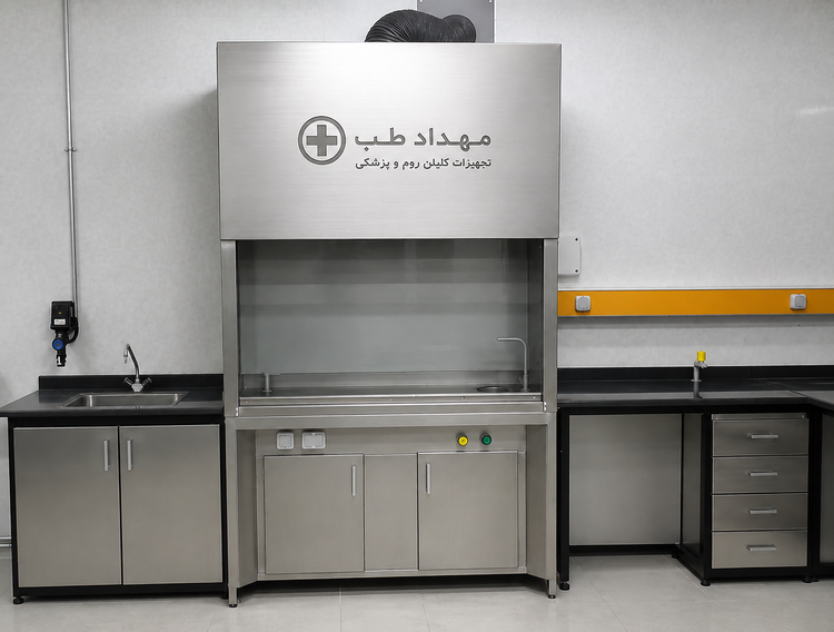 سکوبندی استیل آزمایشگاه